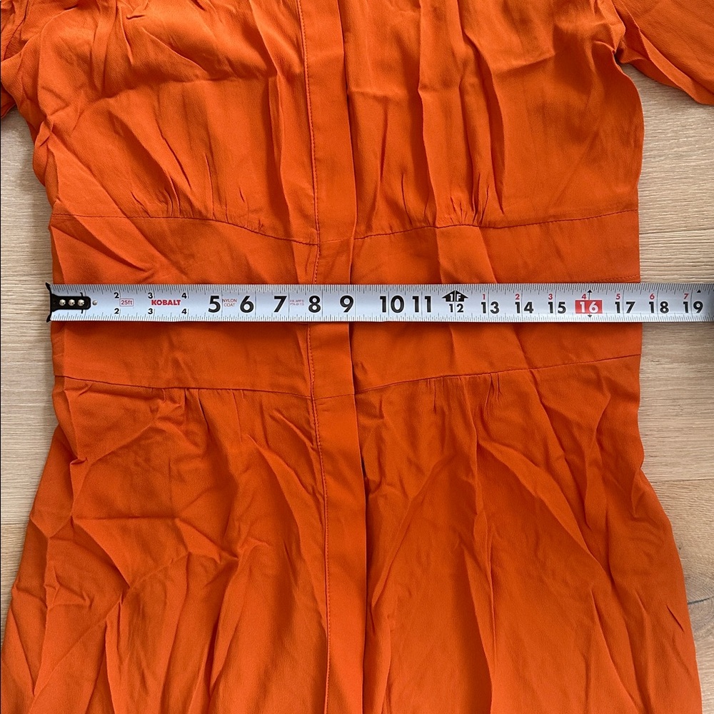 Weekend Max Mara Orange Midi Dress - Picture 4 of 6